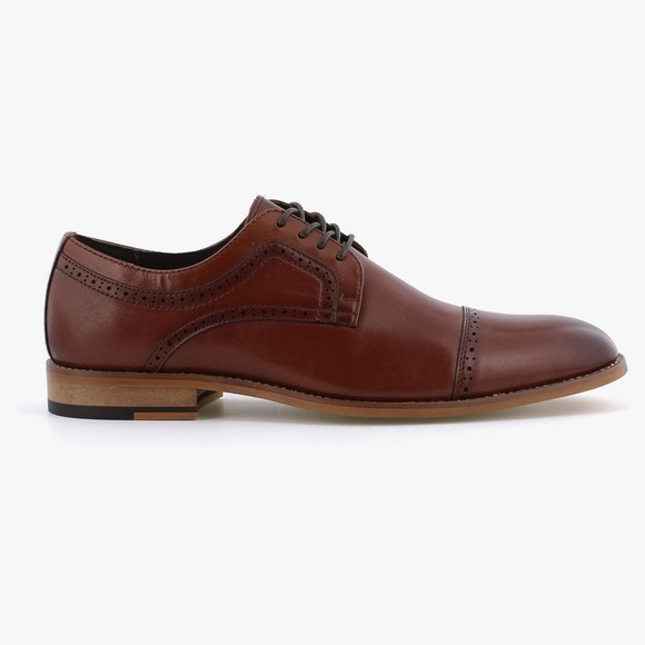 New Stacy Adams Men's Dickinson Cap-Toe Lace-up Oxford - Picture 3 of 5